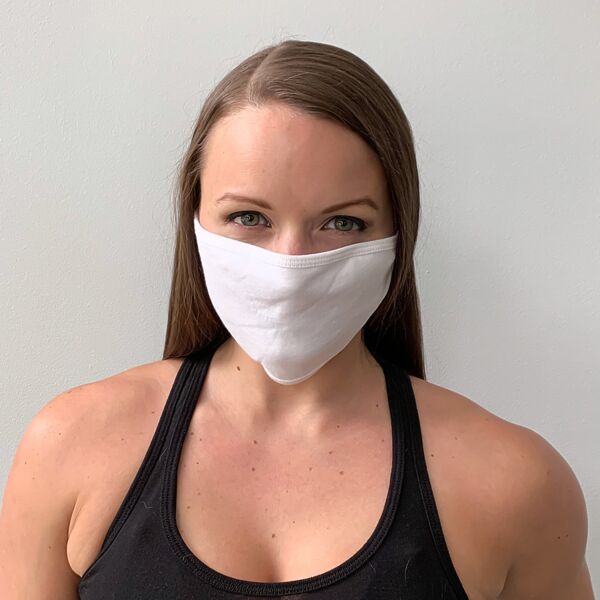 Blank or Custom 3 Ply Cloth Masks (No Minimums) Thumbnail