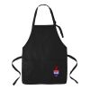 Medium Length Two Pocket Bib Apron Thumbnail