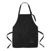 Medium Length Two Pocket Bib Apron Thumbnail