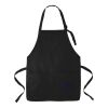 Medium Length Two Pocket Bib Apron Thumbnail
